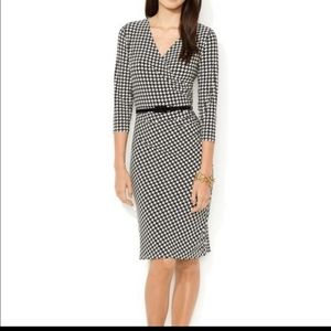 EUC Lauren Ralph Lauren Faux Wrap Dress, S
